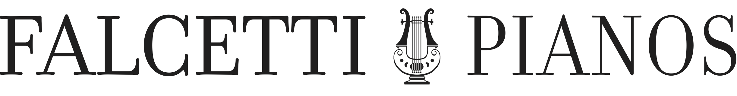 falcetti pianos logo