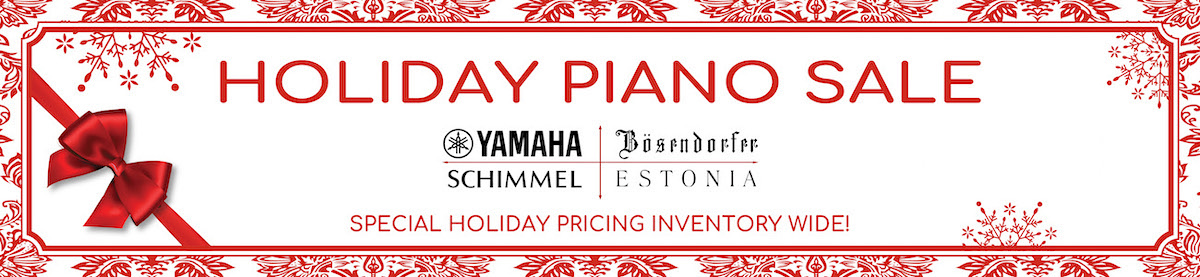 Falcetti Pianos Holiday Piano Sale - 0% financing - Huge Saving on All Piano Brands