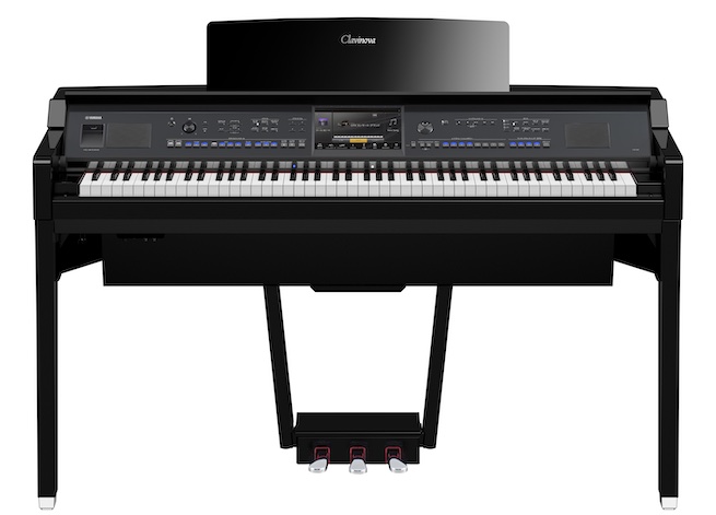 Yamaha CVP-909PE Polished Ebony Clavinova Digital Piano